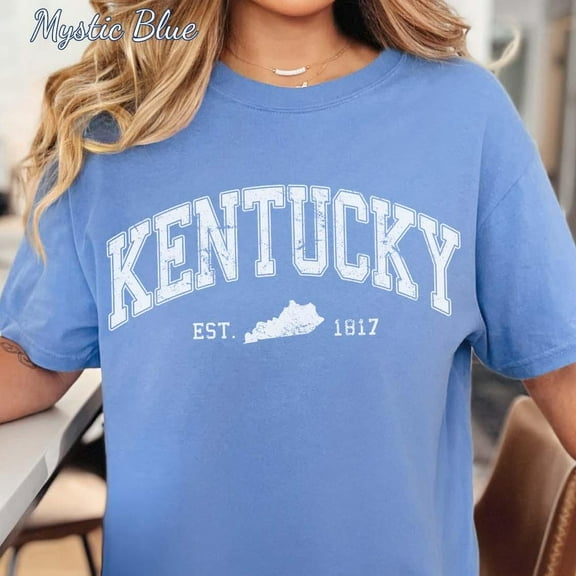 Kentucky Shirt, Vintage T-Shirt, Retro Ky Graphic Tee, Bluegrass State Shirt, Southern Aesthetic Gift Unisex S-5XL Hot Trending Shirt, Vintage Birthday Gift