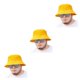 thumbnail image 2 of Sonducket Sombreros de protección solar ligeros y cómodos de poliéster para hombres Sombrero de pescador Sombrero para hombres amarillo Type1 NO1, 2 of 6
