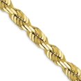 thumbnail image 1 of Quality Gold 10K040-26 10K Yellow Gold 5.5 mm Diamond-Cut 26 in. Rope Chain, 1 of 1