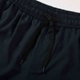 thumbnail image 3 of MADHERO Men's Swim Trunks Lightweight Casual Beach Shorts Classic Drawstring Shorts Navy Blue Size M, 3 of 6