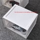 thumbnail image 2 of Caja de Almacenamiento de Zapatillas de Deporte con SuccióN MagnéTica, Caja de Zapatos de Baloncesto Transparente, ColeccióN de Cajas de Zapatos, Vitrina Transparente, 2 of 5
