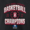 thumbnail image 4 of Men's Fanatics Black Stanford Cardinal 2022 PAC-12 Women's Basketball Conference Tournament Champions T-Shirt, 4 of 4