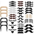 thumbnail image 3 of ZHAOCHENG Bigote autoadhesivo, barba postiza, pegamento para barbas postizas, 3 of 5