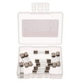 thumbnail image 2 of 5x20 mm 8A 8 amp 125V 125 Volt 0.2x0.78 Inch F8AL125V Fast-Blow Glass Fuses(Pack of 10 Pcs), 2 of 4