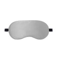 thumbnail image 2 of NegroMáscara para dormirMáscara de nocheSedaSeda naturalBlackoutUltrasuaveMáscara de viajeMáscara de ojos ergonómica para dormir con tapones para los oídos y correa ajustable, 2 of 5