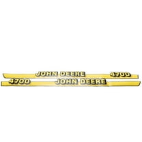 John Deere Hood Trim Decal Set - LVU10328 LVU10342 - 4700