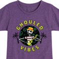 thumbnail image 3 of Nightmare Before Christmas - Ghouled Vibes - Summertime - Toddler And Youth Girls Short Sleeve Graphic T-Shirt, 3 of 5