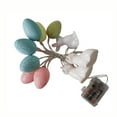 thumbnail image 2 of Decoración de Mesa de Pascua,Light String Cracked Easter Eggs and Rabbits Light String Room Led Color Lights Battery Powered 2M/79Inch 10 Lights, 2 of 8