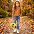 thumbnail image 4 of Extra Large Halloween Woven Basket Long Handle Tote, Storage Bag for Halloween Candy, Gifts, and Toy Organization, 4 of 7