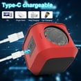 thumbnail image 4 of TLUDA Cube Thrusting & Rotating Male Masturbators Stroker Sex Toys,Male Vibrator ,Red, 4 of 8
