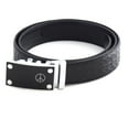 thumbnail image 3 of FEDEY Signature Mens Ratchet Belt, Statement Belt w PEACE Automatic Buckle, 3 of 8