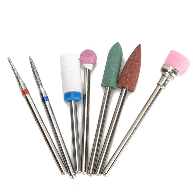 Brocas Eléctricas Para Uñas, Kit De Taladro Profesional Para Uñas De Pedicura, Juego De Brocas Eléctricas Para Uñas, Familia Para Uso Personal