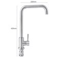 thumbnail image 3 of 304 Stainless Steel Faucet Kitchen Taps Lead-Free Single Handle Pull Down Sink Hot Cold Water Mixer Tap With Two Hoses, 3 of 13
