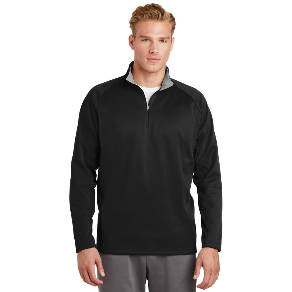 SportTek SportTek Men's 100 Percent Polyester Fleece 1/4Zip