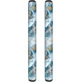 thumbnail image 1 of NETILGEN Refrigerator Door Handle Covers Set of 2, Kitchen Appliance Armrest Decorative Mat Non-Slip for Fridge Dishwashers Microwave Home Kitchen Decoration, Blue Gold Marble, 1 of 7