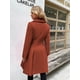 thumbnail image 4 of Gabardina GRACE KARIN para mujer, doble botonadura, naranja, talla XL, 4 of 6