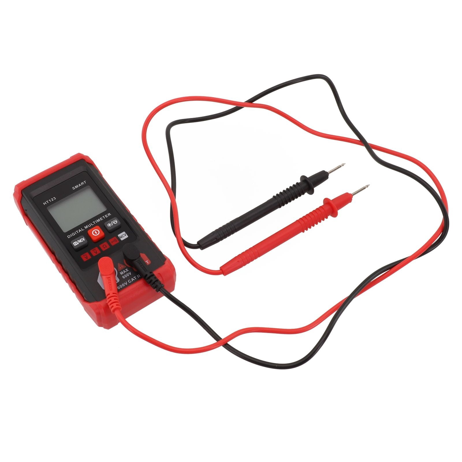 Ht123 Digital Multimeter, 2000 Counts Multimeter Meter, Measures Ac/Dc Voltage