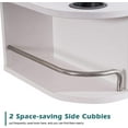 thumbnail image 5 of BarberPub Beauty Locking Wall Mount Styling Station with Mirror Barber Salon Furniture 5012-Mirror, 5 of 7
