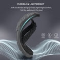 thumbnail image 3 of STQ Flip Flops for Women Quick Dry Yoga Mat Beach Sandals Comfortable for Summer All Black Size 8, 3 of 8