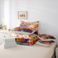 thumbnail image 6 of Homewish Teens Graffiti Art Twin Bedding Sets 7-Piece, Modern Fashion Artwork Bedding Comforter Set, Vintage Oil Printing Reversible Sheet Sets, Luxury Bedroom Decor, 6 of 8