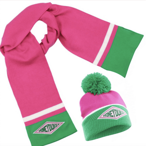 Harry Potter Honeydukes Beanie & Scarf Universal Studios Official Honey Dukes Harry Potter