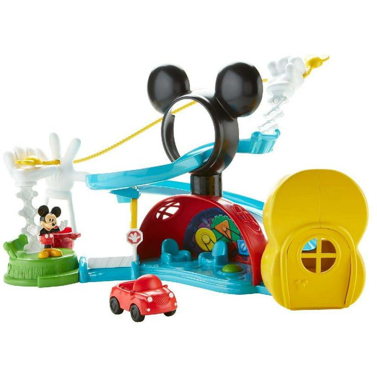 Disney Mickey Mouse Clubhouse Zip, Slide and Zoom Clubhouse Play Set 