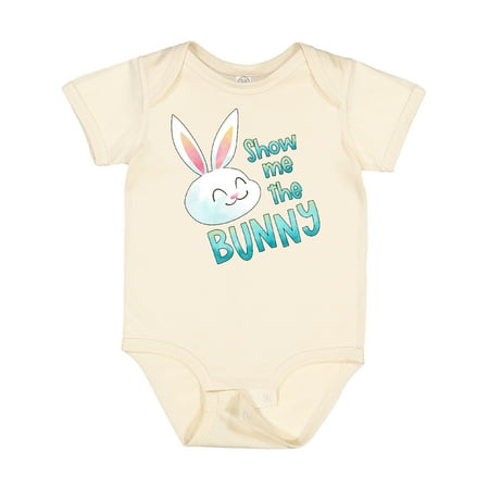 

Inktastic Show Me the Bunny Cute Easter Bunny Gift Baby Boy or Baby Girl Bodysuit