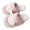 Pink, variant on Qingpeng Ladies Closed Toe Open Back Plush Slippers Soft Cozy House Shoes Comfortable Indoor Footwear with Playful Sheep Design for Home