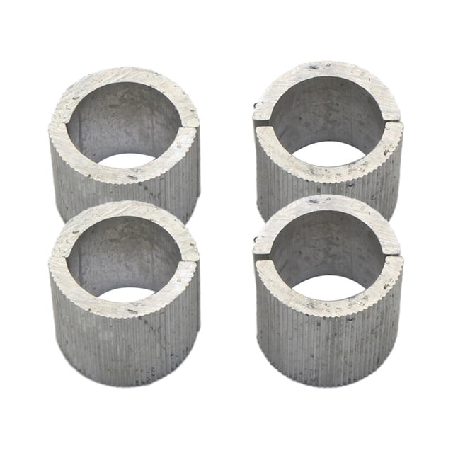 16 Piezas de 7/8 de Pulgada a 1 Pulgada de La Barra de La Manija Espaciador de Conversión de Lainas para Motocicleta Soledad Manillares de motocicleta
