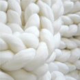 thumbnail image 5 of Inteprter Manta tejida gruesa, alfombra hecha a mano, cama para mascotas, sofá, mantas lavables ligeras, decoración del hogar, alfombra gruesa exquisita Juegos de cama Blanco/80*100cm Inteprter HA042820-06, 5 of 5