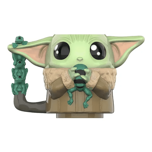 Taza Baby Yoda Child Mandalorian Star Wars Disney Cerámica Malubero Cerámica