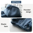 thumbnail image 3 of YOUI-GIFTS Toddler Kids Fleece Jacket Winter Warm Coat Zipper Long Sleeve Outerwear, 3 of 6