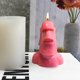 thumbnail image 4 of Molde de silicona para velas con forma de nariz grande, ideal para decorar el hogar., 4 of 5