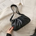 thumbnail image 3 of Bolso de mensajero fruncido con correa ajustable, bolso de mensajero impermeable de gran capacidad para la vida diaria de verano al aire libre, 3 of 8