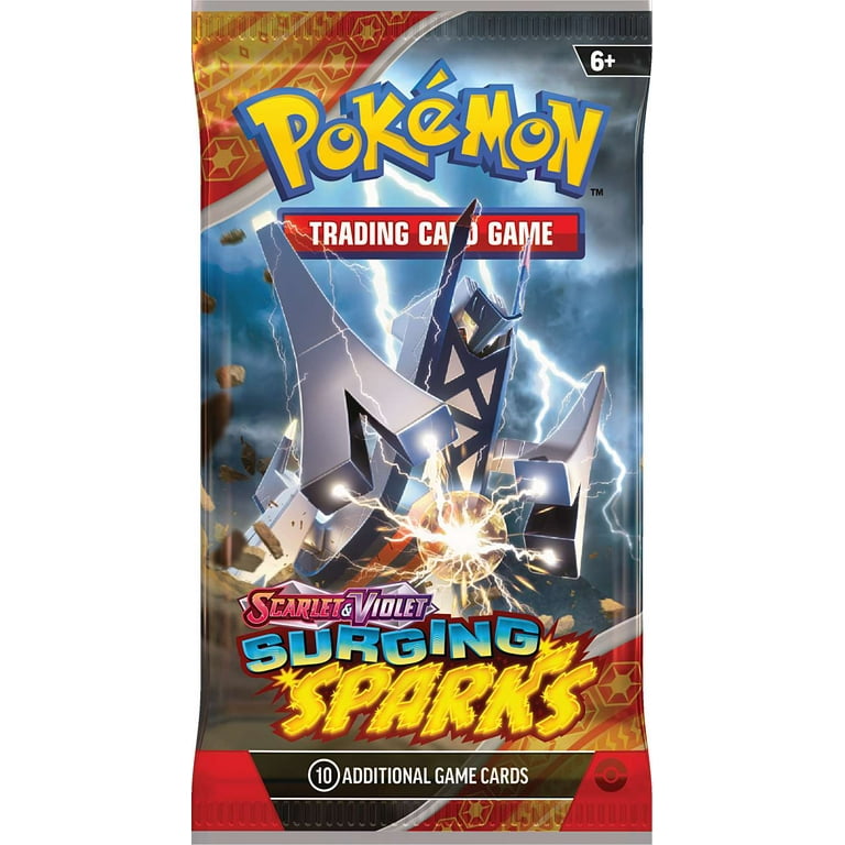 Pokemon Scarlet & Violet Surging Sparks Booster Pack (10 Cards)