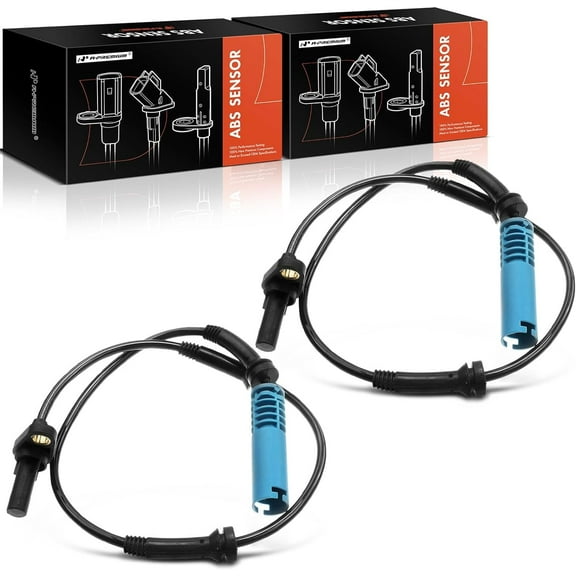A-Premium ABS Wheel Speed Sensor Compatible with BMW Models - 525i, 528i, 530i, 535i, 535i GT, 535i xDrive, 545i, 550i, 645Ci, 650Ci, 650i - Front Driver and Passenger Side, Replace# 34526760045