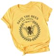 thumbnail image 3 of Chemise d'Été à Manches Courtes, Jaune, Manches Courtes, XL, 3 of 7