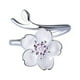 thumbnail image 2 of Anillos para mujer, regalos para mujer, anillo de boda exquisito, anillo de compromiso, joyería de boda para mujer, regalo, pendientes de aleación, 2 of 2