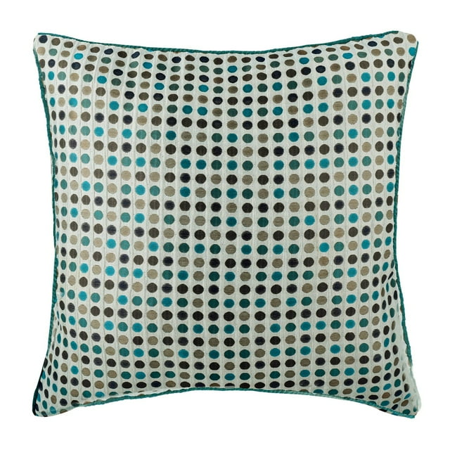 Cushion Covers, Multi Color Pillow case, Dotted Retro Polka Dots Pillow Cover, 18x18 inch (45x45 cm) Pillow Cover, Square Jacquard Throw Pillow Cover, Polka Dot - Retro Dots