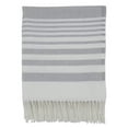 thumbnail image 2 of Fennco Styles Classic Striped Fringed Design Throw Blanket 50" W x 60" L, 2 of 7
