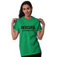thumbnail image 4 of Rescued Favorite Breed Animal Lover Men's Graphic T Shirt Tees Brisco Brands L, 4 of 6