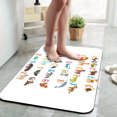 thumbnail image 4 of 1pc Animal Alphabet Bathroom Rug Bathroom Decor and Accessories- Durable,Anti Slip,And Quick Drying,Suitable For Indoor/outdoor Use - Perfect For Bathrooms,Bedrooms,Kitchens, 4 of 9