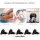 thumbnail image 2 of Fundas para zapatos reutilizables, lavables y antideslizantes, para interiores y fundas para botas gruesas para el hogar, se adapta a tamaños de 5,5 a 10 (5 pares estándar), 2 of 5