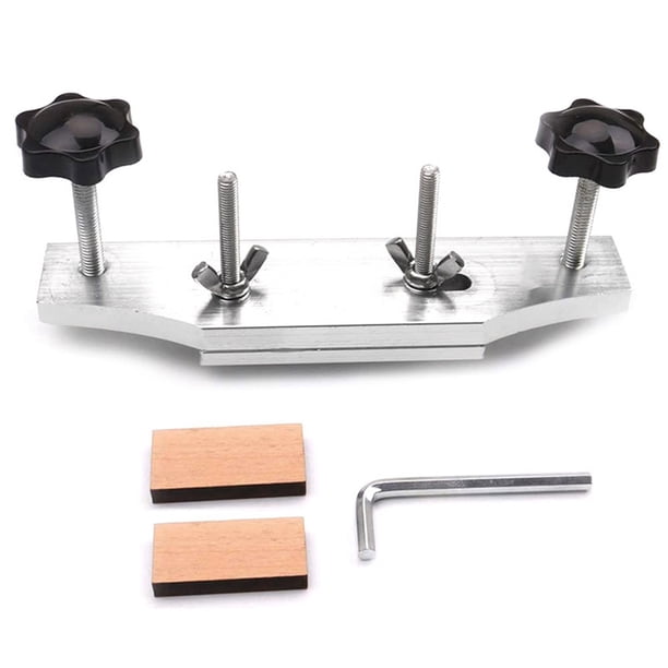 Abrazadera de puente de guitarra Hugtrwg Herramientas de luthier de acero inoxidable Para estrenar
