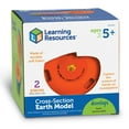 thumbnail image 4 of Learning Resources Soft Foam Cross-Section Earth Model - 2 Pieces, Boy Girls Ages 5 6 7+ Earth Exploration Tools, Science Classroom and Homeschools Accessories,, 4 of 4