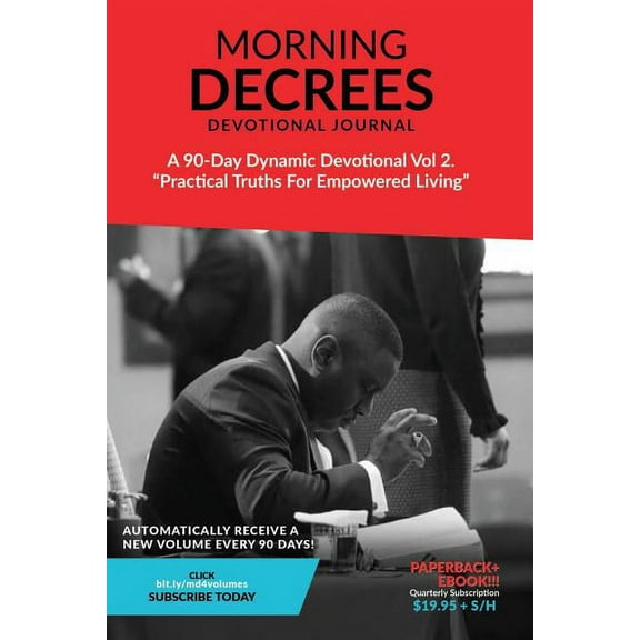 Morning Decree Devotional Journal Volume 2, (Paperback)