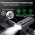 thumbnail image 3 of RONY 2000 Lumen Rechargeable Ultra Bright Bike Light with Rear Tail Light - Waterproof Bright Powerful 8 LED Bike Headlight for Night Riding Cycling, 3 of 9