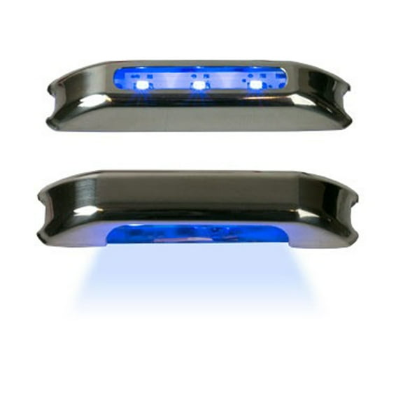 Sea-Dog 401431-1 Small Deluxe LED Courtesy Light - Down-Facing, Blue