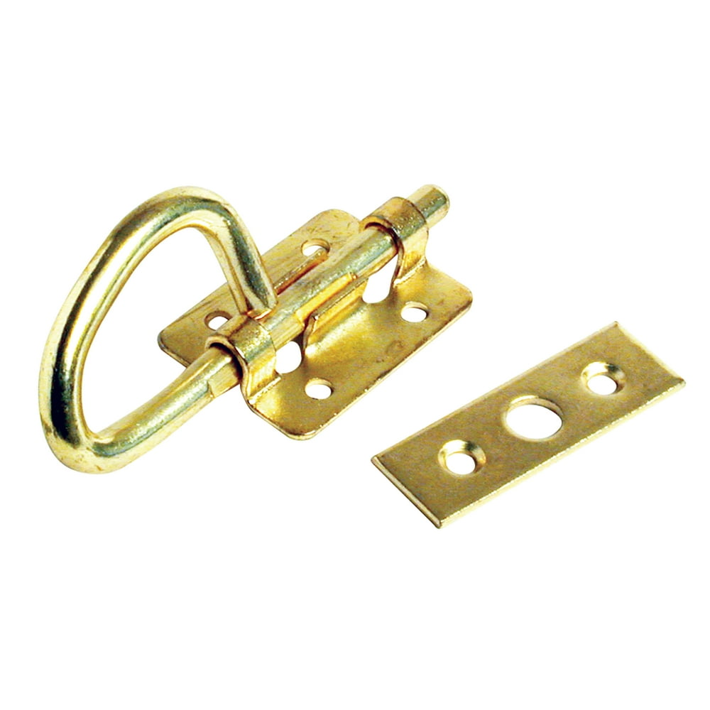 RV Designer H509 Bunk Latch Brass, 31/2"