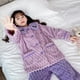thumbnail image 4 of Pijamas de peluche para niños de Sanrioed, de Kuromi Pochacco, de estilo coreano, para otoño e invierno, de franela Kawaii, para el hogar, 4 of 4